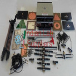 PC Based Motorised Antenna Trainer (Stepper Motor Unit + Tx Frequency 86-860 MHz PLL + 22 Antennas + Radiation Plot Software with PC Interface)